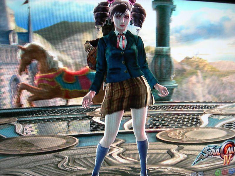 Illustration for article titled SoulCalibur IV Goes Schoolgirl